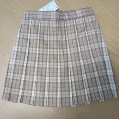 ユニクロ　チェックプリーツミニスコート　140cm