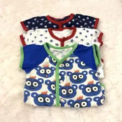 半袖ロンパース3枚セット