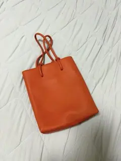ZARA オレンジ ハンドバッグのサムネイル