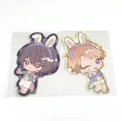 朔間凛月 鳴上嵐 アニカフェ ステッカー 2点