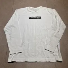 The north face ロンt 長袖tシャツ　白　NT321006X
