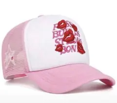 【早い者勝ち‼️】 ラロパ メッシュキャップ ピンク 新品未使用