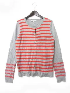 値下げボーダー ニット カーディガン