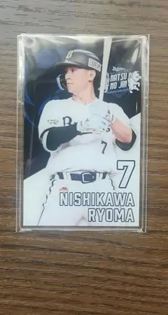 オリックスバファローズ コロチャレ C賞 アクリルカード 中川圭太