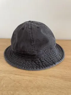 New Era 黒 バケットハット