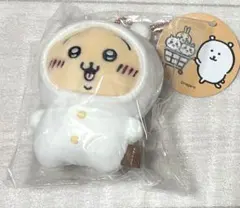 【ちいかわ】　ナガノのくま　ちいかわにかぶられたぷちミニマスコット うさぎ