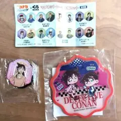 名探偵コナン コースター＋マグネット　くら寿司