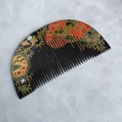 セミアンティーク　塗り　櫛　かんざし　鼓　簪　X5　浴衣　着物　和装　花火大会