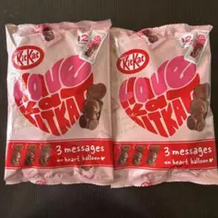 ネスレ　キットカット　ハートフルベアー　くま12個入 2袋セット　チョコレートのサムネイル