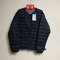 最終価格【新品タグ付き】OMNESダウンジャケットインナーダウンブラックサイズL