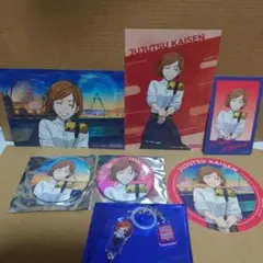 呪術廻戦 コスモワールド 釘崎野薔薇 缶バッジ アンブレラマーカー コースターのサムネイル