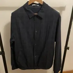 【秋】【落ち着いたチェック柄】ZARA メンズ シャツジャケット XLサイズ