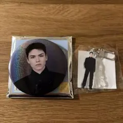 SEVENTEEN NEW 缶バッジ　ガチャアクリルキーリング　バーノン