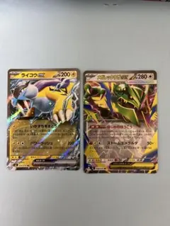 ポケモンカード ライコウEX メガレックウザEX 2枚セット - メルカリ
