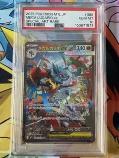 PSA10 メガルカリオex SAR ポケモンカード ルカリオvsフシギバナ 