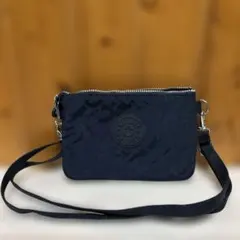 KIPLING ネイビー ショルダーバッグ