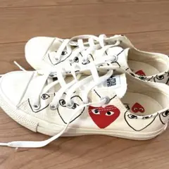 希少】プレイコムデギャルソン×コンバース ポルカドット ハイカット 