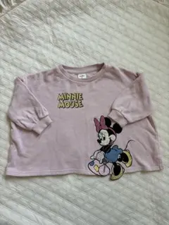 LITTC 90cm　裏毛トレーナー　ミニーちゃん　ディズニー　リトシー