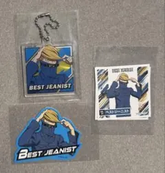 ヒロアカ　ベストジーニスト　アクリルキーホルダー　 烈伝シール　ステッカー