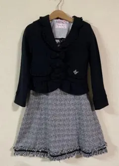 シャーリーテンプル　フォーマル　アンサンブル　120サイズ　　ワンピース