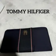 【TOMMY HILFIGER】希少プル 未使用 ユニセックス 長財布 大容量