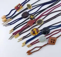 ループタイ ネックアクセサリー タティングレース 手編みアクセサリー 