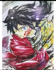 劇場版 鬼滅の刃　無限城編 第一章 猗窩座再来 　第15弾入場者特典　色紙