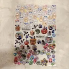 ボンボンドロップシール セット スンスン ちいかわ パワーパフガールズ