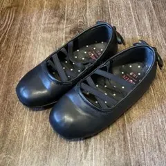 BREEZE ブラック フォーマルシューズ 18.0cm