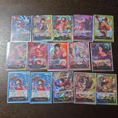 ワンピースカード ルフィ リーダー セット コレクション