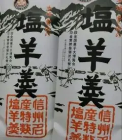信州松本銘菓/塩羊羹/160g×2/栗田製菓/信州和菓子 /お茶請けのサムネイル