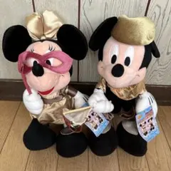 ミッキー＆ミニー フェスティバルスタイルぬいぐるみ2体セット