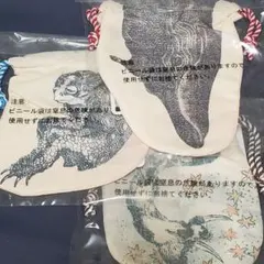 【未使用】一番くじ　葛飾北斎　北斎漫画巾着