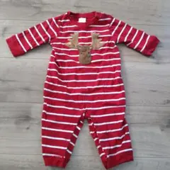 GYMBOREE トナカイ刺繍ロンパース 3-6ヶ月