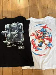 美品　110 UNIQLO UT ポケモン Tシャツ 2枚セット 110cm