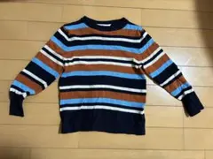 H&M 키즈 스웨터 테두리 110-120cm