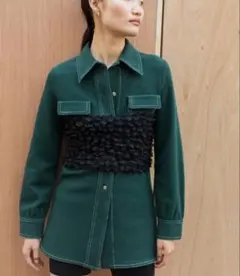 leinwande ストレッチロングシャツのサムネイル
