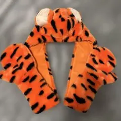美品 ディズニーリゾート ティガー ファンキャップ マフラーキャップ かわいい