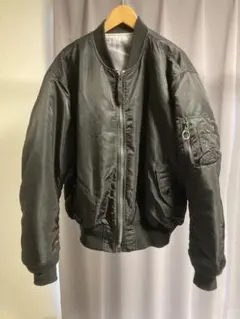 MA-1 ブラック ナイロンジャケット