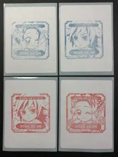 鬼滅の刃　バースデースタンプ　胡蝶しのぶ　冨岡義勇　大阪　TOGO2