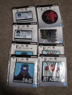 エヴァンゲリオン 30周年記念 一番くじ E賞 ラバーコースターセット