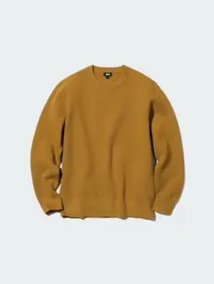 UNIQLO ユニクロ ウォッシャブルストレッチミラノリブクルーネックセーター