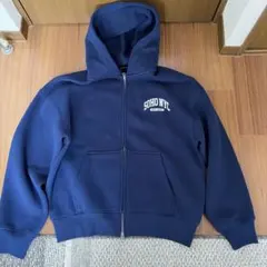 H&M ネイビー オーバーサイズパーカー