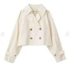 COCODEAL ココディール　ショートトレンチコートM