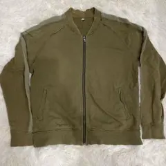 old uniqlo ブルゾン グランジ 平成 y2k カーキ アーカイブ 綿