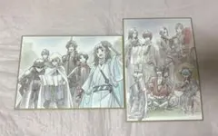 特 刀剣乱舞 花丸 雪ノ巻 入場者プレゼント　色紙風かあど