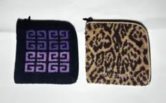 GIVENCHY ジバンシィ パイル地 ポーチ 2点セット