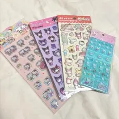 ぷくっとシール タイルシール 산리오 マイメロ ハンギョドン 쿠로미