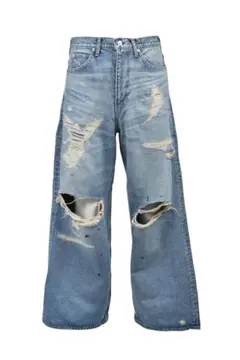 MASU MB BAGGY JEANS ANGEL DAMAGE 46 - メルカリ
