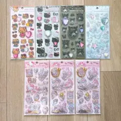 【新品未開封】ストーンシール　カプセルシール　サンリオ　日焼けキティ　クロミ